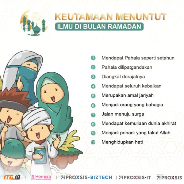 KEUTAMAAN MENUNTUT ILMU DALAM BULAN RAMADHAN Biztech